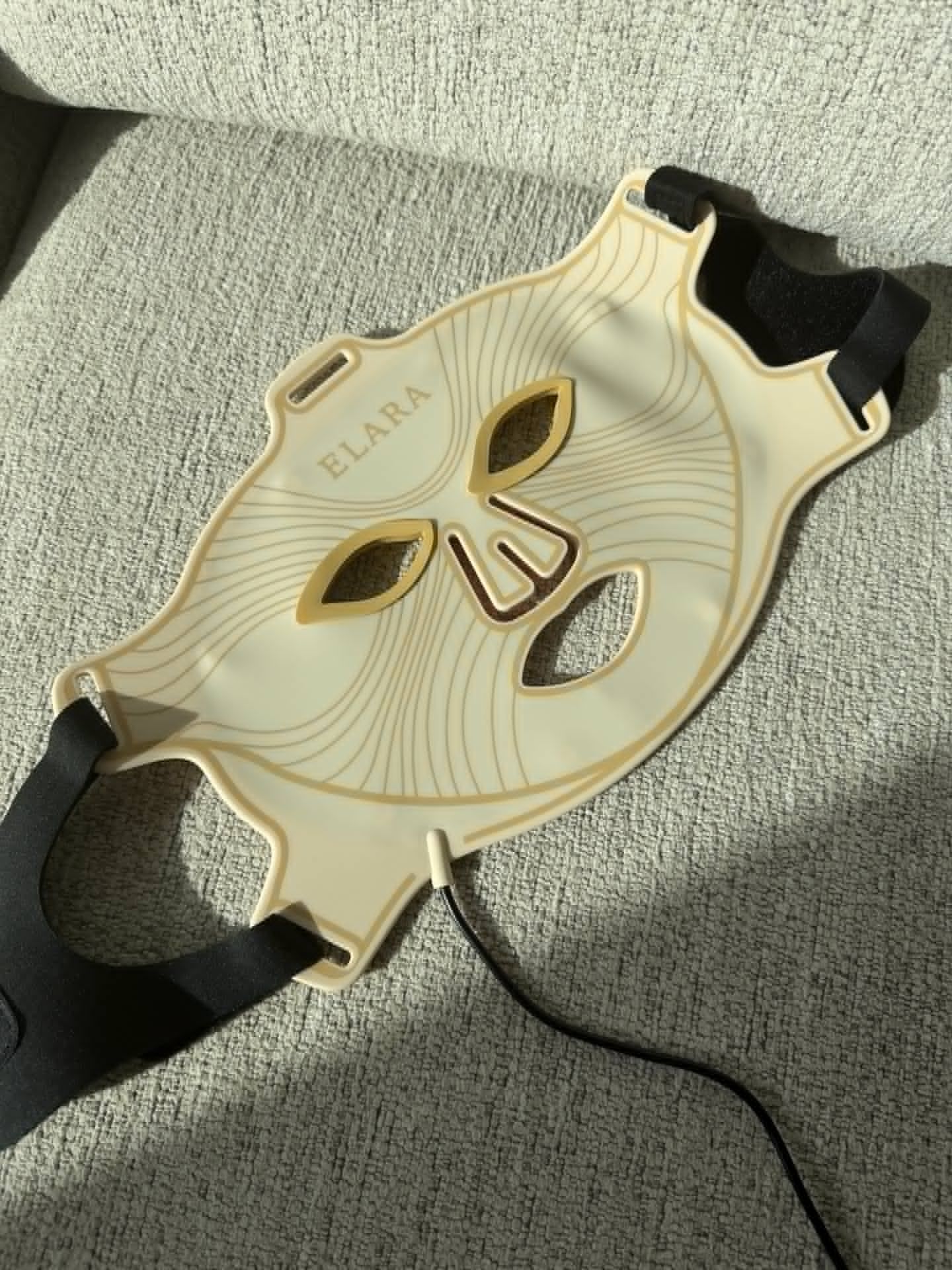 Kundebilde fra Rigmor for Élara LED-mask