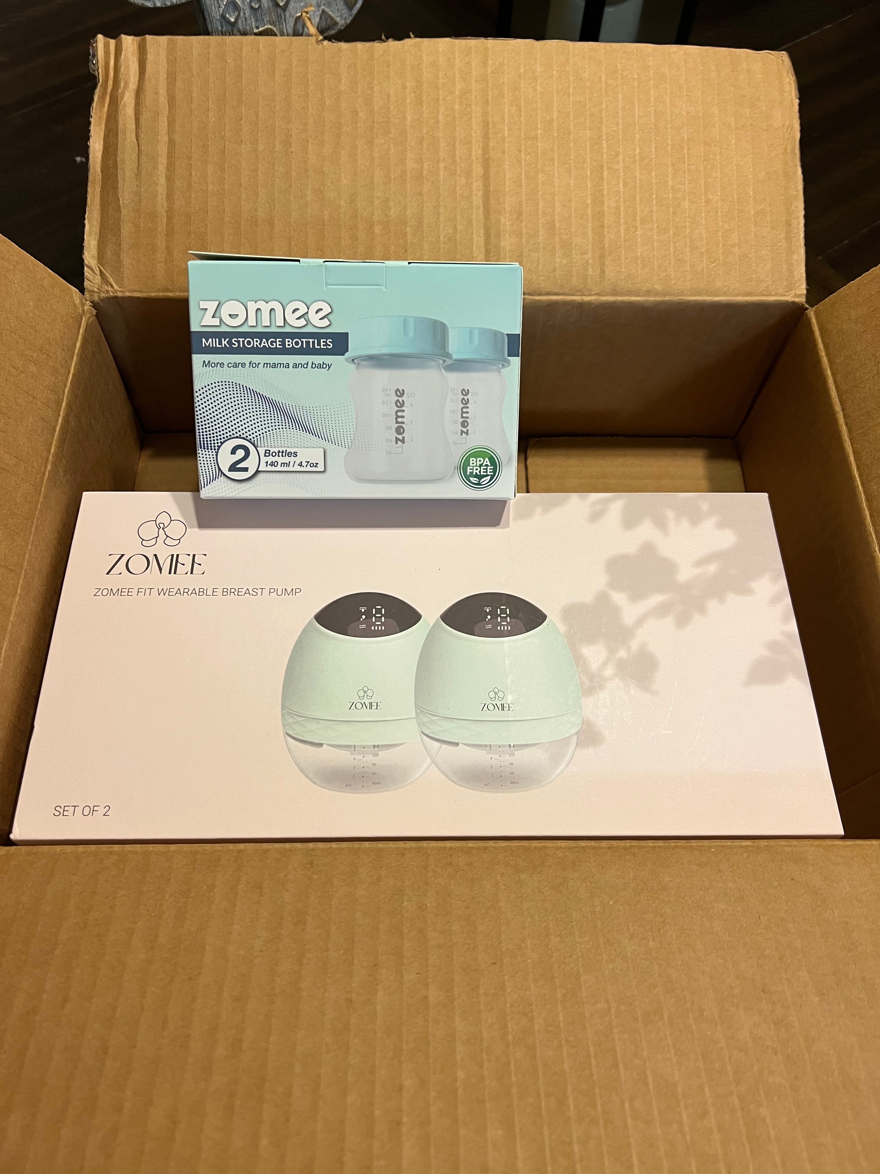 Zomee Fit Wearable Breast Pump - The Lactation Network