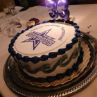 Dallas Cowboys Logo Stars NFL Edible Cupcake Topper Images ABPID05580