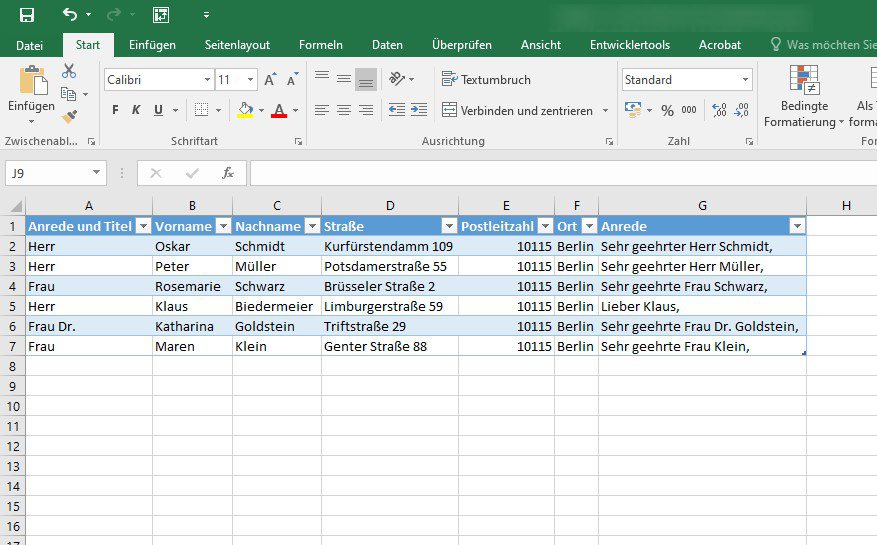 Microsoft Office So erstellst du einen Serienbrief Wiresoft