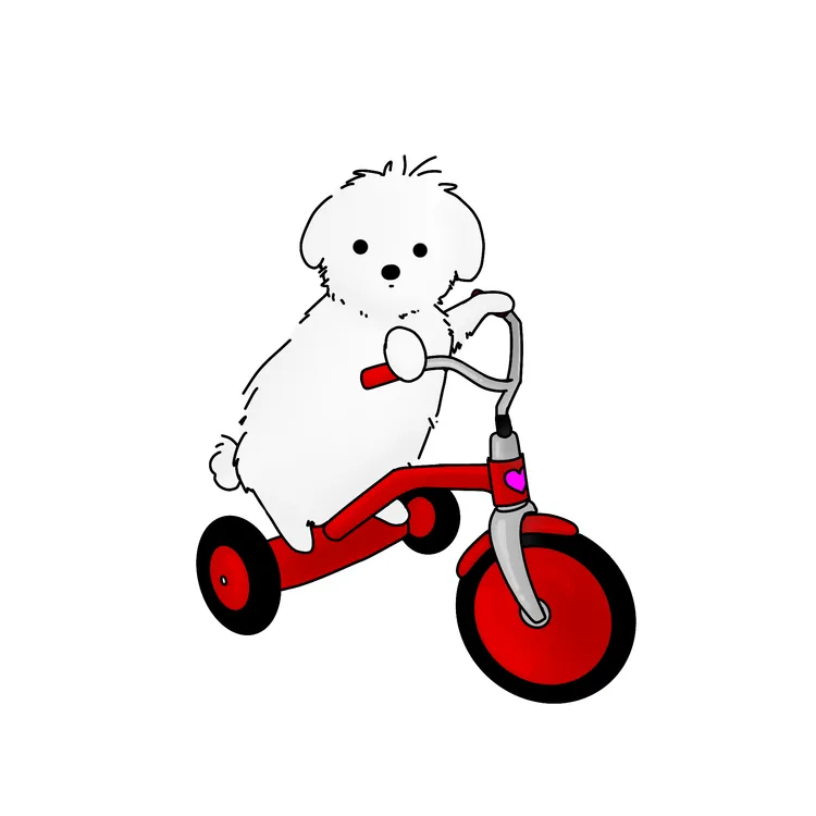 Cartoon Character "Milyy" by Adinda Putri