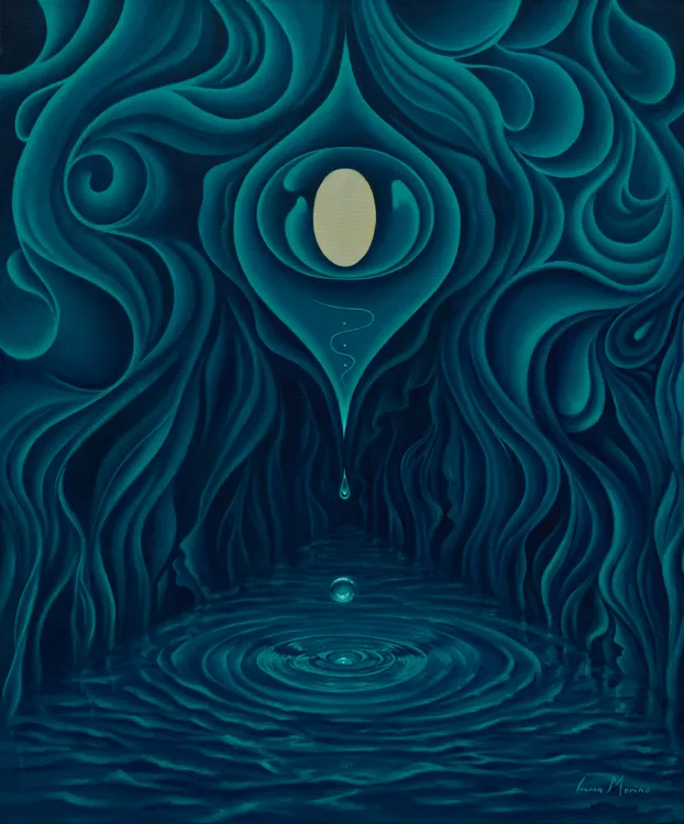 She in Turquoise