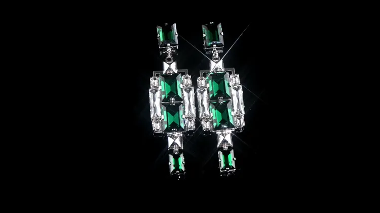Royal Greens Unique Earings