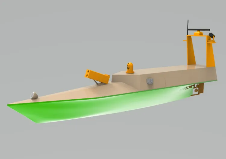 Cybershock: Unmanned Waters | K-class USV