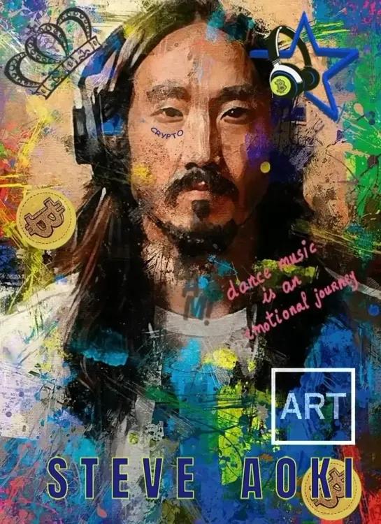 STEVE AOKI BTC, animation