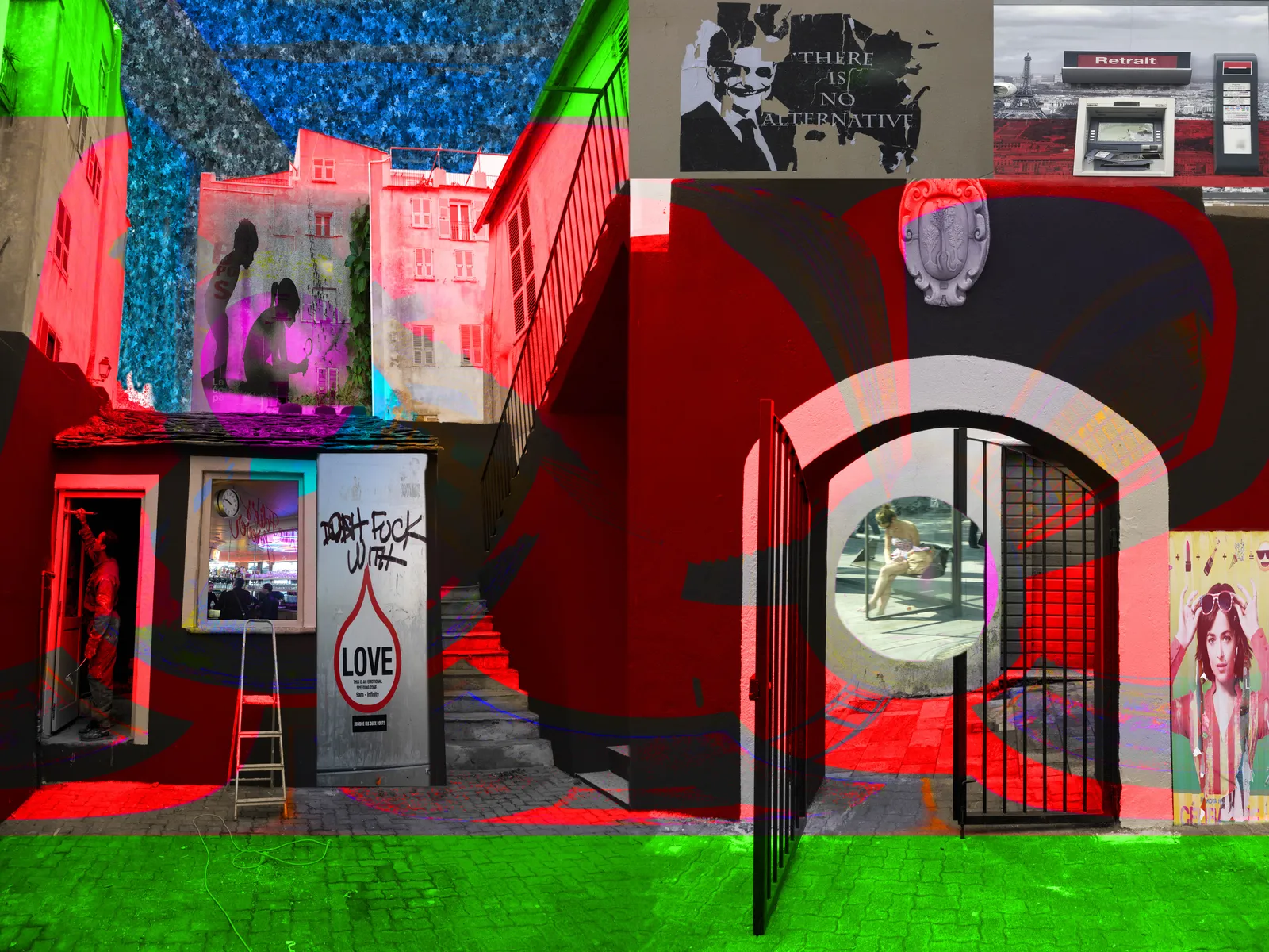 humain dans l'urbain