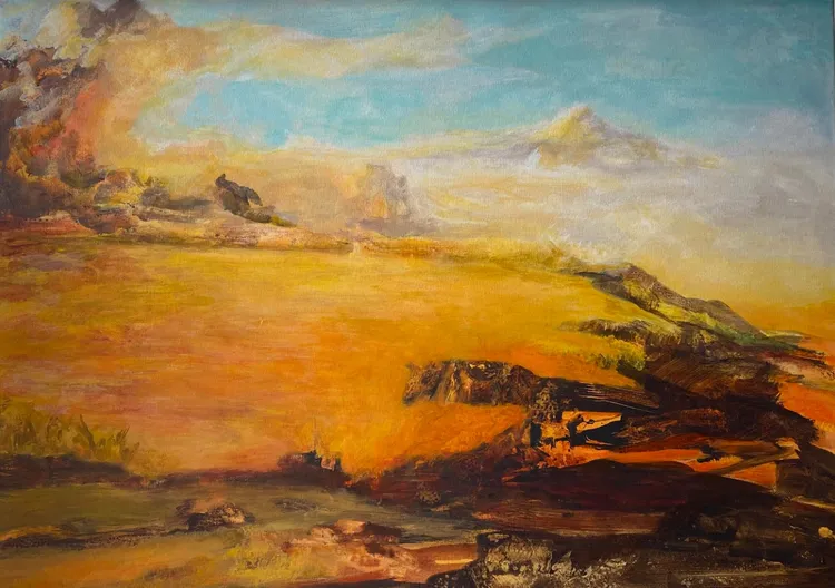  Art For Charity In Support of Ukraine Children At The Carrousel du Louvre October 2024