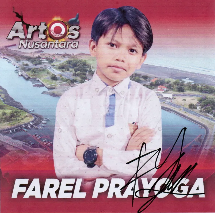 ArtOs Nusantara – Farel Prayoga’s autograph