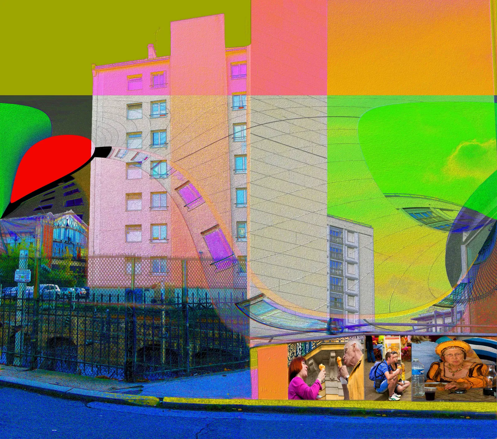 humain dans l'urbain