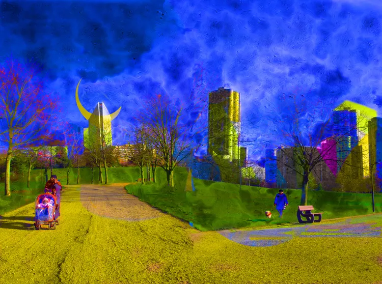 humain dans l'urbain