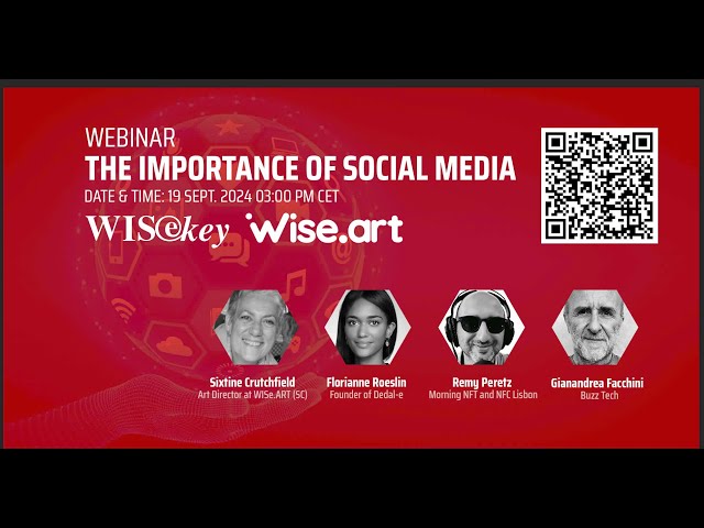 Webinar: The importance of Social Media