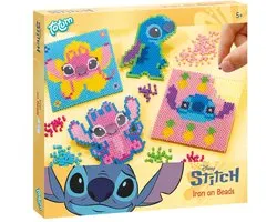 Disney Stitch& Angel Totum strijkkralen set 2600-delig met 2 legbordjes - creatief speelgoed meisjes en jongens vanaf 5 jaar
