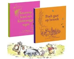 Disney Winnie the Pooh - 2 Voorleesboeken - Voorlezen / zelf lezen - Kinderboek - 16cm x 16cm - Nederlands - Kinderen 3 jaar / 4 jaar / 5 jaar / 6 jaar / 7 jaar / 8 jaar