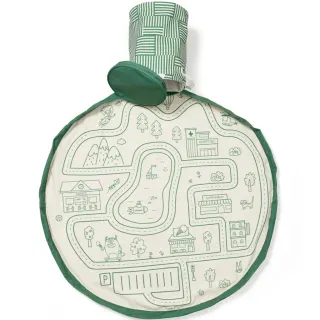 play&go opbergmand en speelkleed soo - road