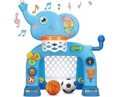 Multifuntioneel Sport & Scoor Speelplaats - Interactief Met Muziek - Educatief Speelgoed - Sport- en Speelplezier - Kinderspeelgoed - Cadeau - Speelgoed 1 Jaar tot 3 Jaar