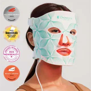 FDA Cleared Flexible LED Light Therapy Mask. Professional Clinic Grade Treatment at Home (UK Plug)
