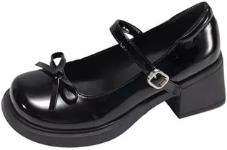 Ulalaza Mary Jane Damesschoenen, plat, klassiek