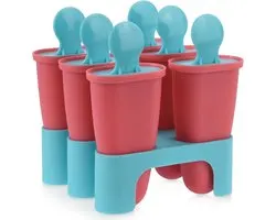 Ijsvormpje 6 stuks - Ijsvormen - Ijsjes Vormen - Ijslolly - Ijsvormpjes