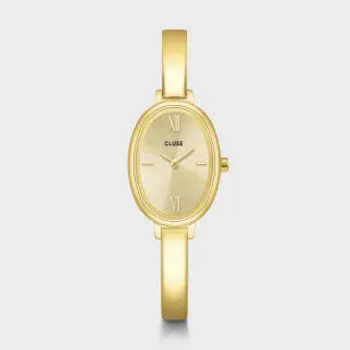 L'Ovale Watch Steel, Full Gold Colour