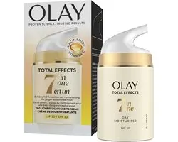 Total Effects de Olay Crème de jour hydratante - SPF 30 et Niacinamide - 50 ml