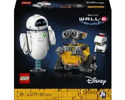 LEGO – 43279 – Bouwset – WALL-E & EVE – 811 delen