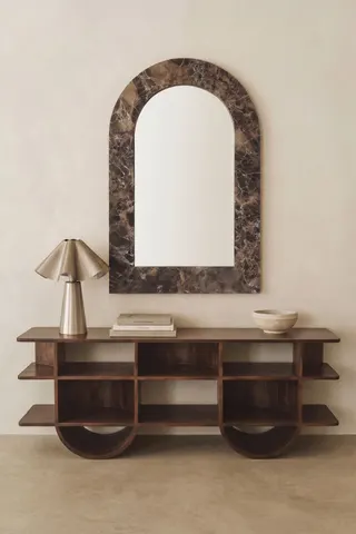 Miroir mural en pierre naturelle Alune