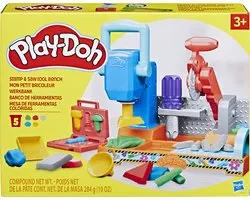 Play-Doh Stempelen en Zagen Speelset - Boetseerklei - Kindergereedschap