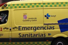 Herido un joven de 20 años tras estampar su coche contra una valla en Burgos