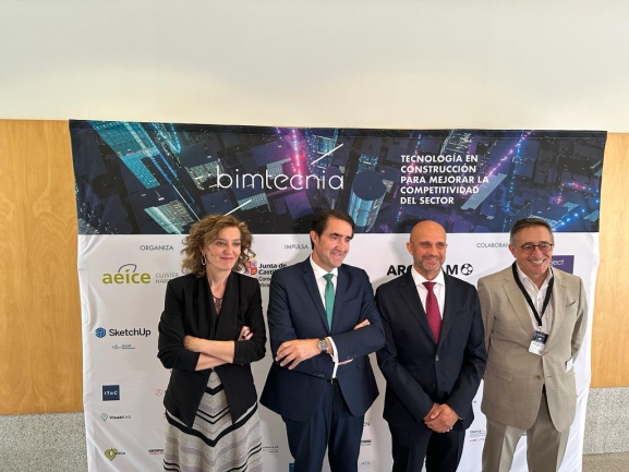 La Junta destaca en BIMTECNIA 2023 la transformación de la construcción a través de la tecnología y la digitalización para impulsar la competitividad