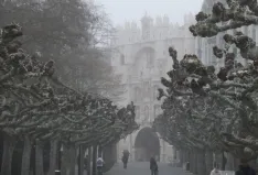 Un frente frío traerá lluvias, nieve y un brusco descenso de temperaturas este fin de semana en Burgos