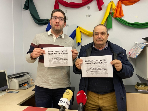 Vía Burgalesa da un paso atrás para que los ciudadanos lideren la concentración para implantar medicina en Burgos