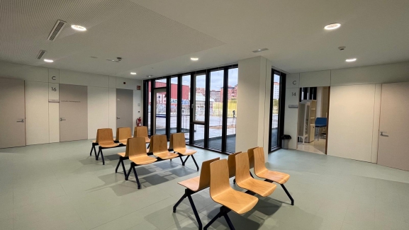 El nuevo Centro de Salud del Silo recibe a sus primeros pacientes este lunes