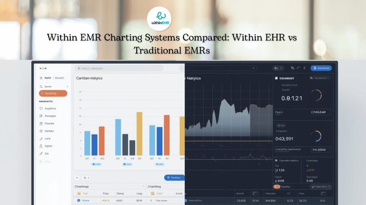 Within EMR Charting Systems Compared: Within EHR vs Traditional EMRs