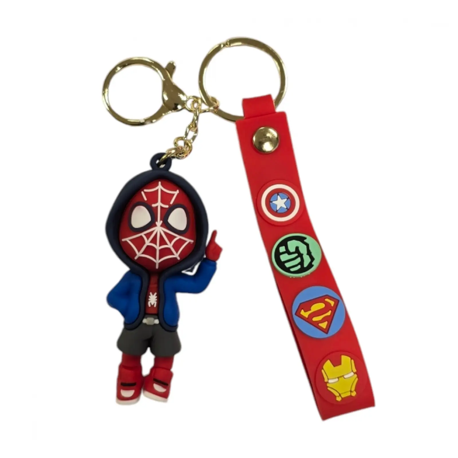 Nøkkelring Spiderman Hettegenser