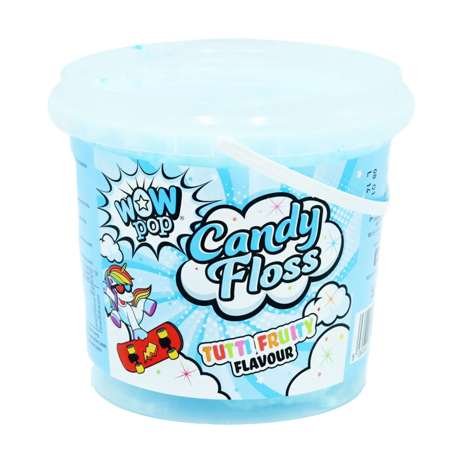 Wowpop Candy Floss Tutti Fruity 50g