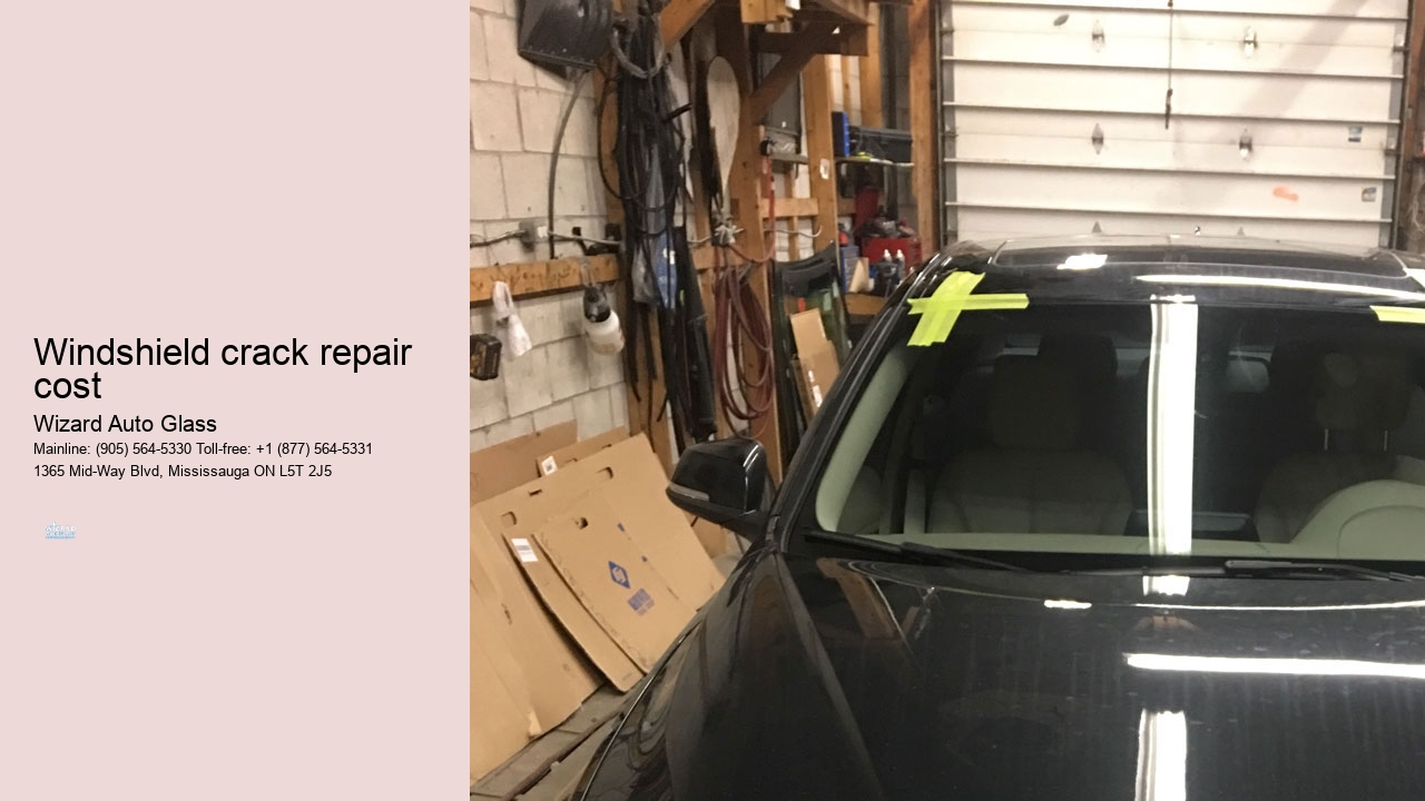 Windshield crack repair cost