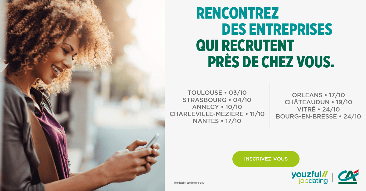 Listes des jobs dating pour octobre 2023