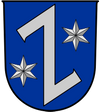 Stadtwappen von Rüsselsheim am Main