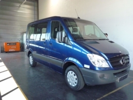Adapted car rental: Mercedes Sprinter