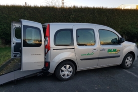 Behindertengerechtes Fahrzeug zu vermieten: Renault Kangoo