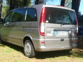 Auto adattata a noleggio: Mercedes Vito