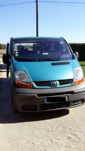 Behindertengerechtes Fahrzeug zu vermieten: Renault Trafic