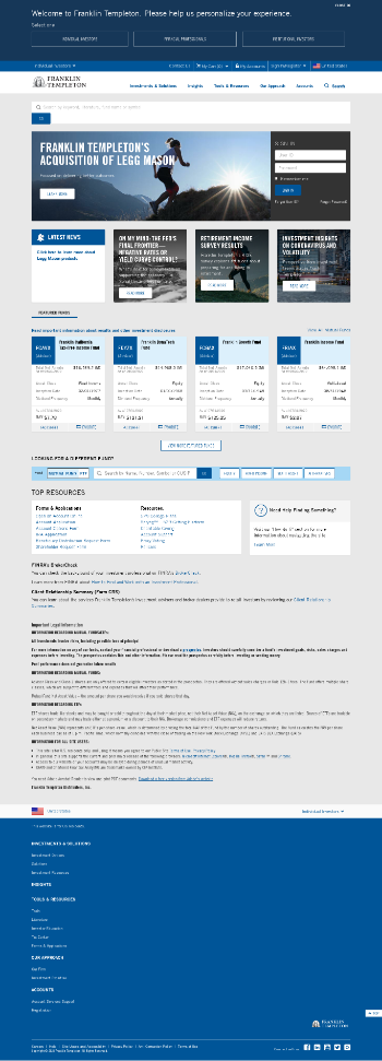 Franklin Limited Duration Income Trust Website Screenshot