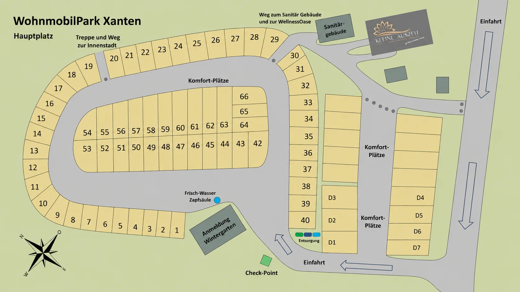 Stellplatz-Plankarte