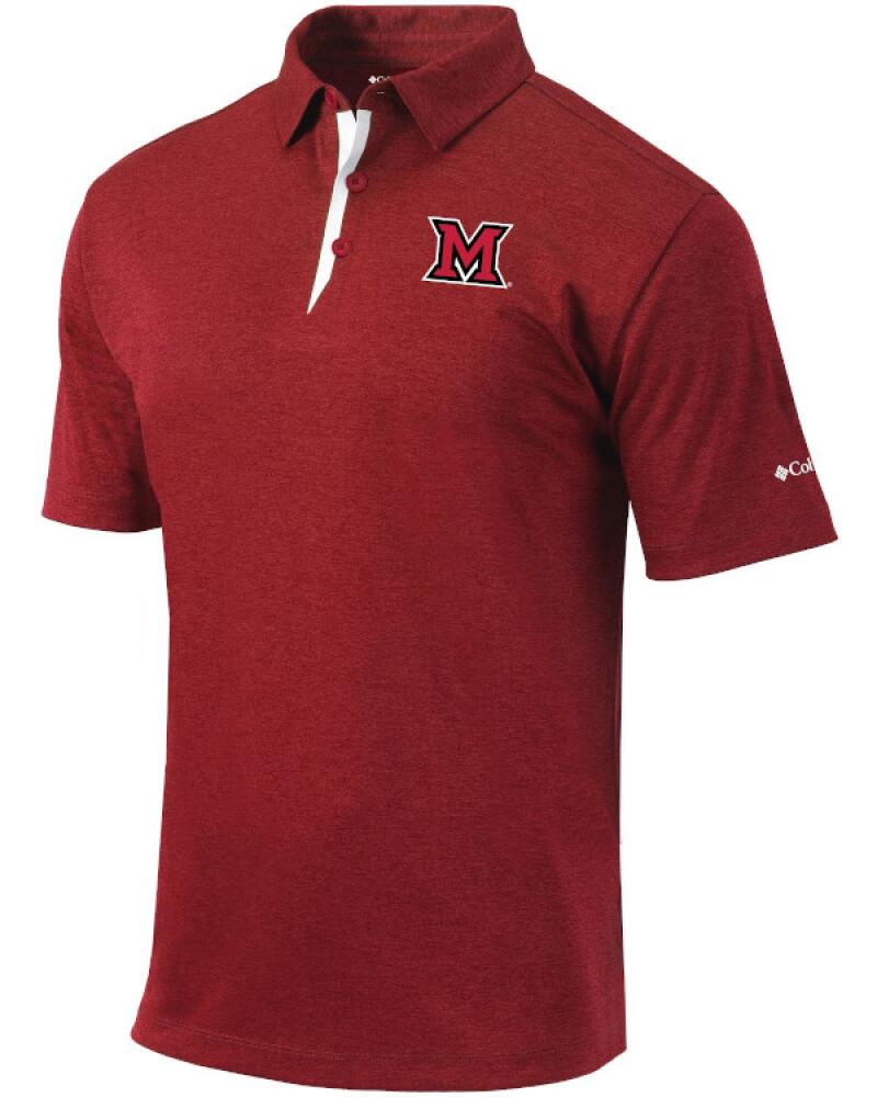 Omini Logo Men's Polo Shirt - Red