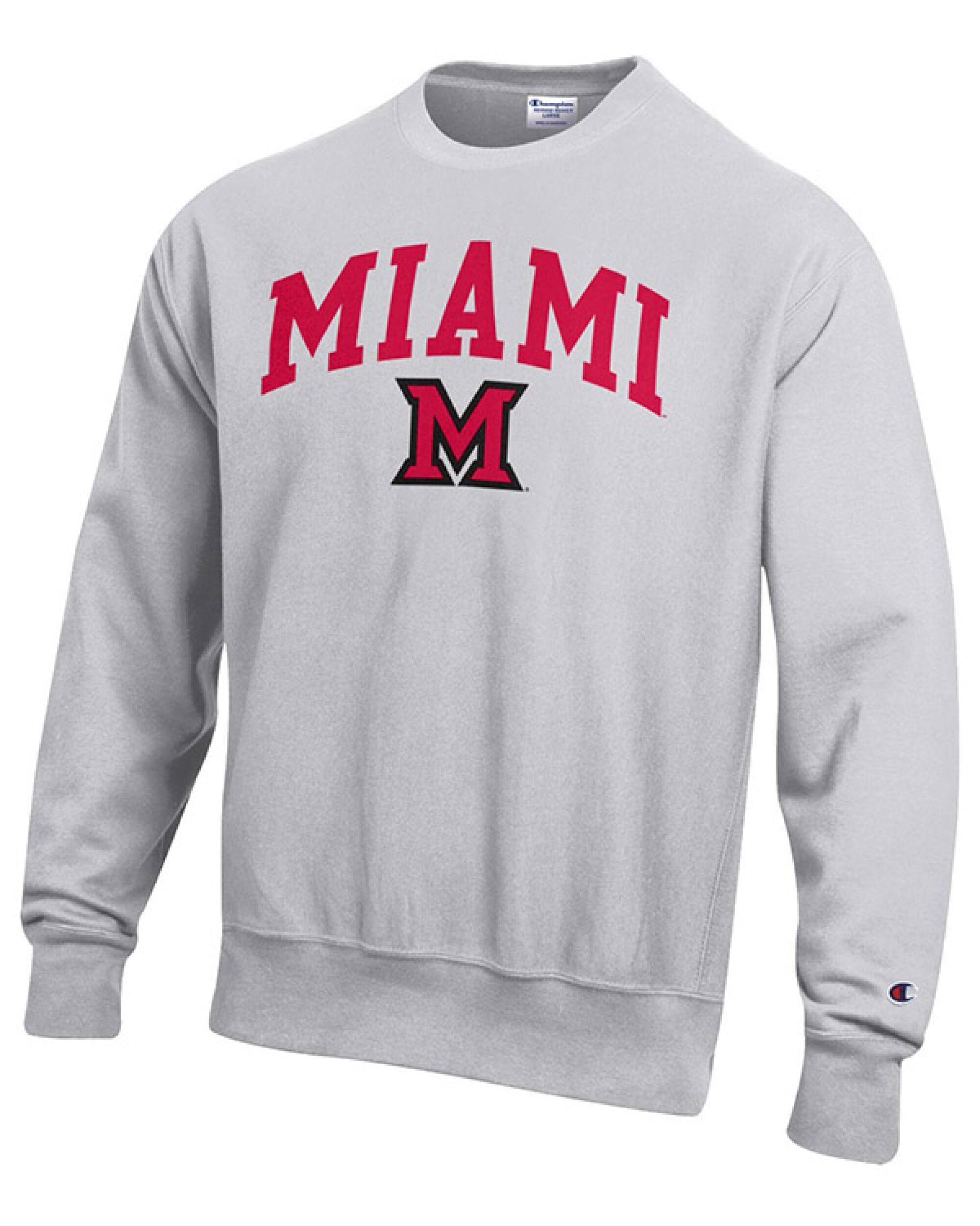 champion miami sweatshirt