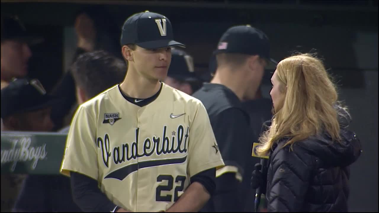 Jack Leiter, Tim Corbin reacts to freshman's flawless Vanderbilt debut