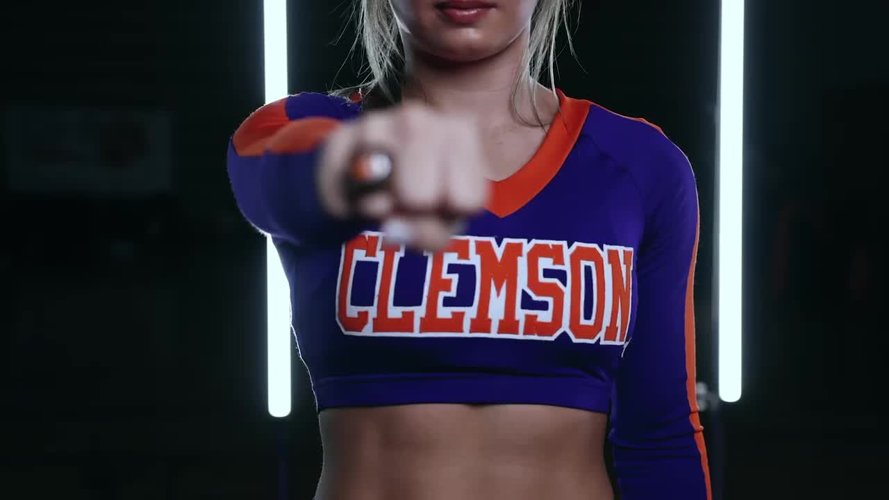 clemson cheerleaders 2022