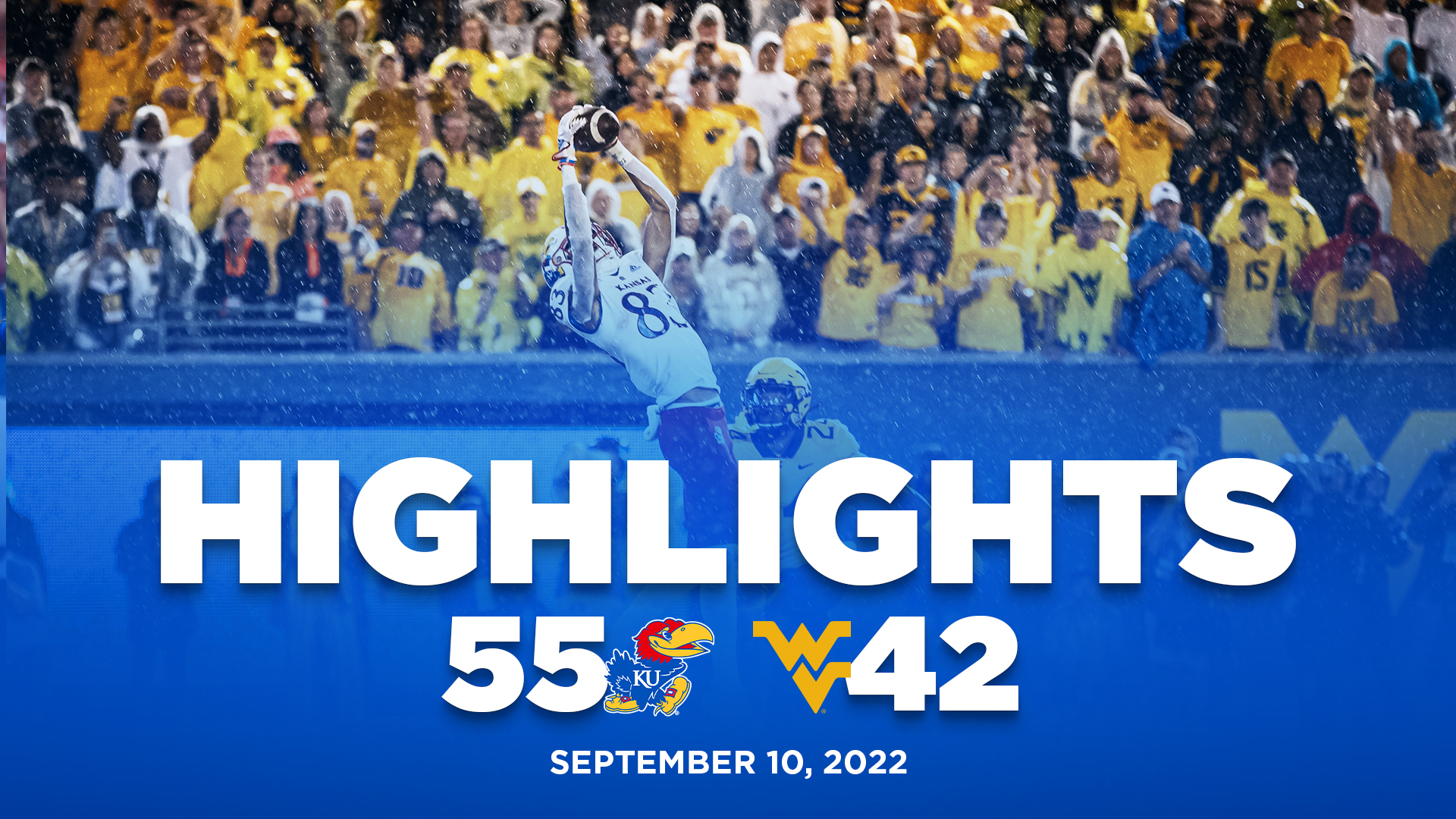 Jalon Daniels, Bryant lead Kansas Jayhawks over WVU 55-42 in OT