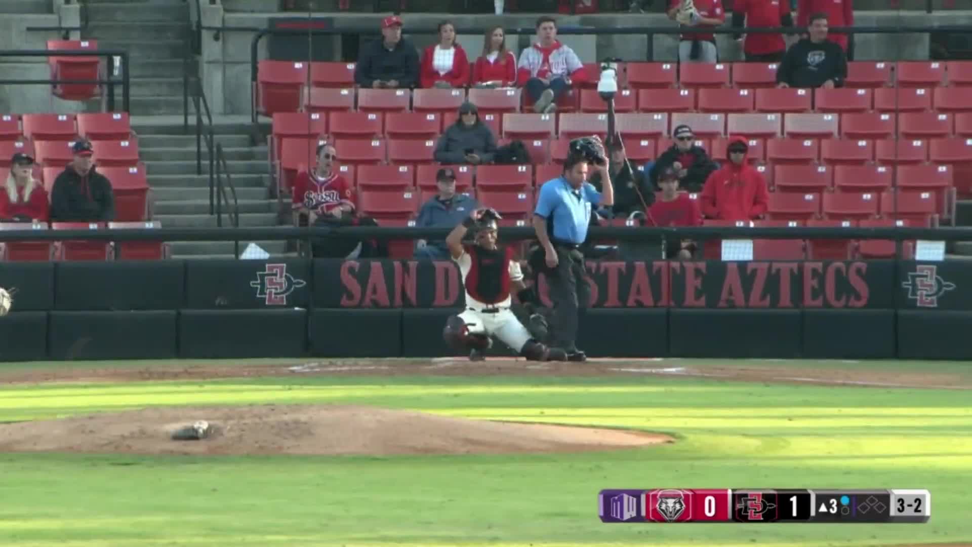 SDSU BASEBALL: AZTECS 8, FRESNO STATE 5 